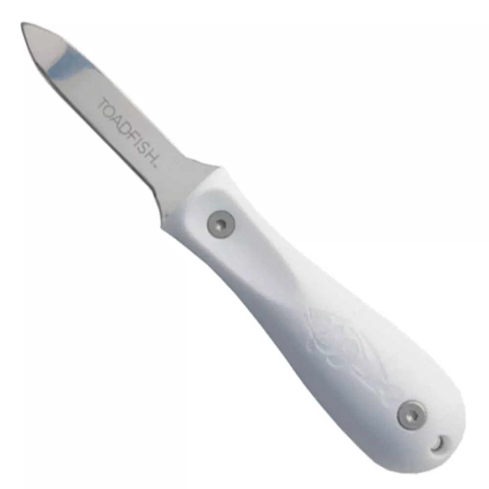 Toadfish Professional Edition Oyster Knife – White
