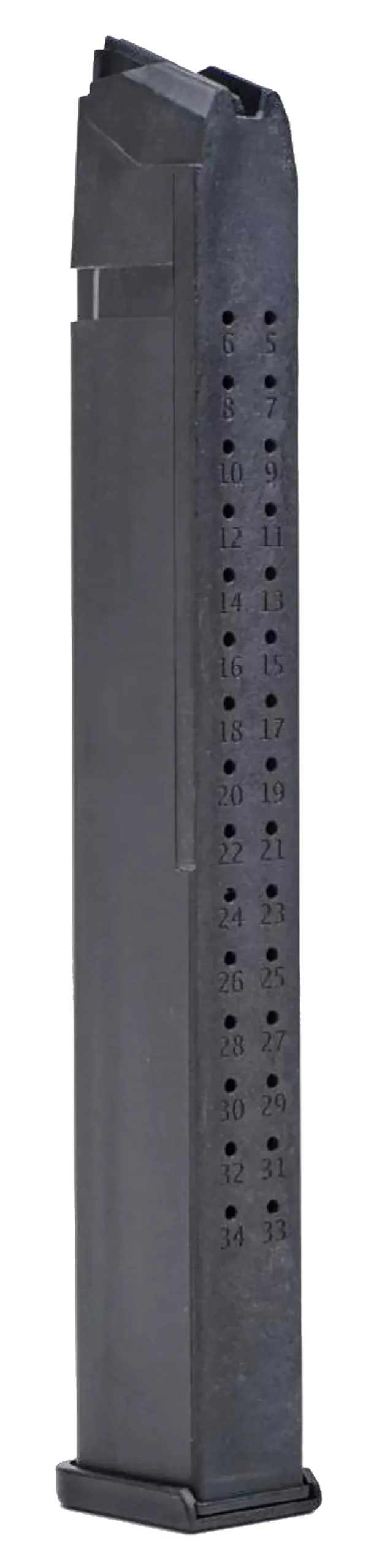 Toolman Tactical, Inc GL35B GlockBlack Detachable 35rd for 9mm Luger Glock