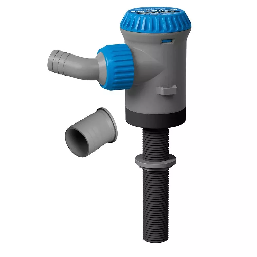TRAC Outdoors Submersible Thru-Hull Pump – 800/1100 GPH