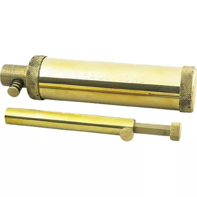 Traditions A1334 Hunter Flask with Powder Measure, Brass