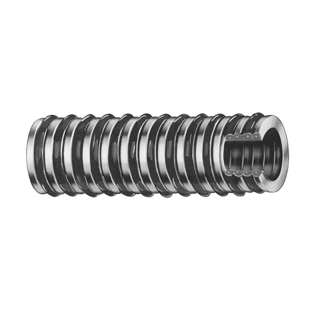 Trident Marine 5/8″ x 50′ Box BilgeLive Well Hose Clear w/Black Helix [144-0586]