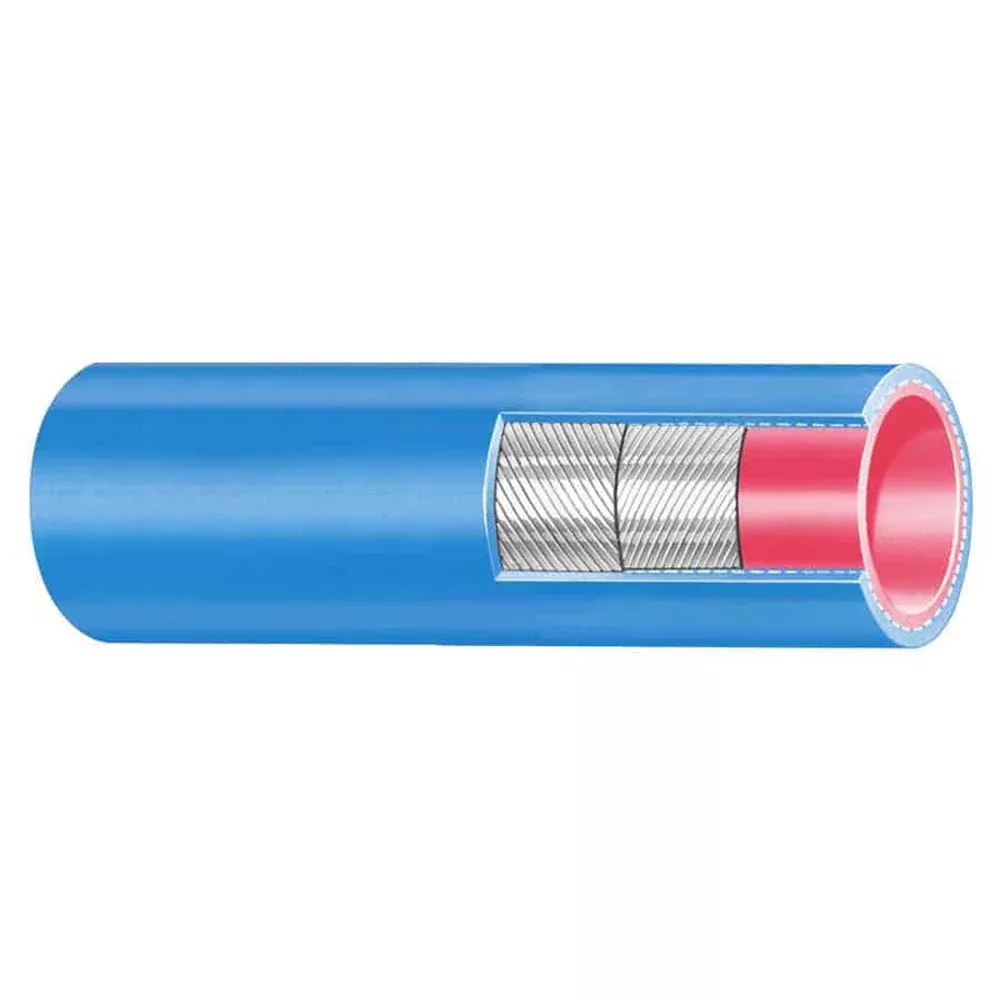 Trident Marine 5/8″ x 50′ SiliconeRubber Heater Hose – Blue [131V0586]