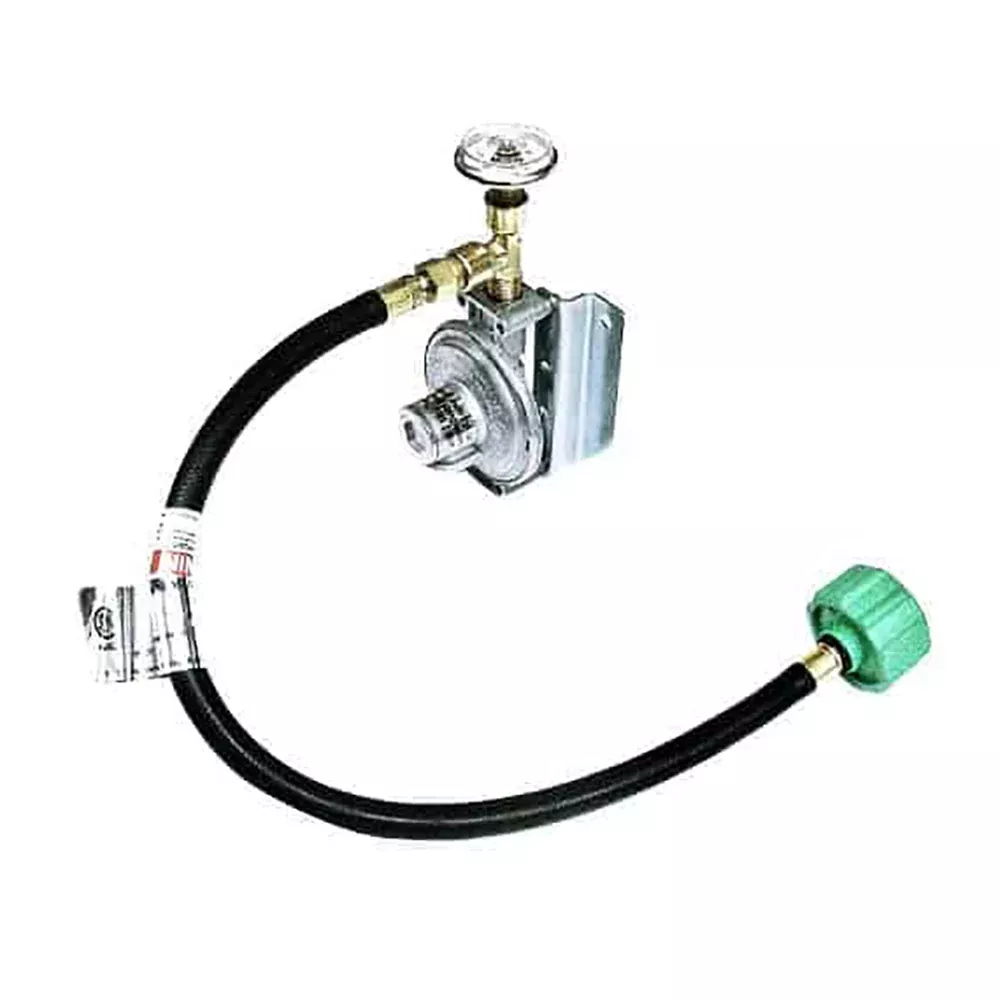 Trident Marine Single Stage Regulator w/300 PSI Gauge20″ Pigtail w/Wall Mount [1211-1401]