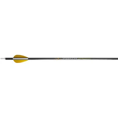 Trophy Ridge AA400 Wrath Carbon Arrows, 27 Inches, 400 Spine, Black, 6 Pack