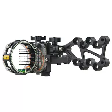 Trophy Ridge AS827R10 React Pro Sight, 7 Pin, .010, Black, Right Hand