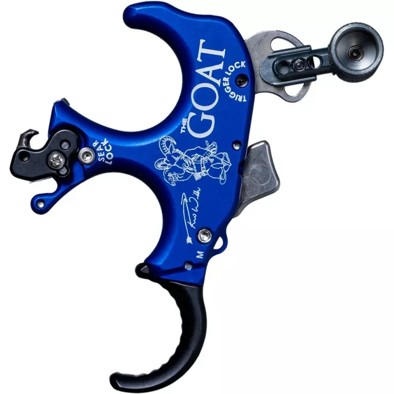 Tru Ball GOAT 3 Finger Blue/QuickSilver Medium