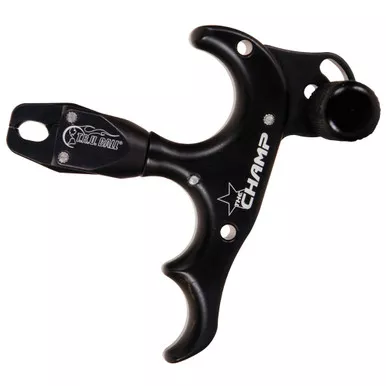 TRU Ball TCMP-BK Champ Release 3 Finger, Black, Small