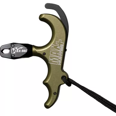 TRU Ball TMHP-TB Max Hunter Plus Tactical Bowhunting, 3 Finger, Green