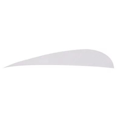 Trueflight Parabolic Feathers, 5 Inches, Right Wing, 100 Pack