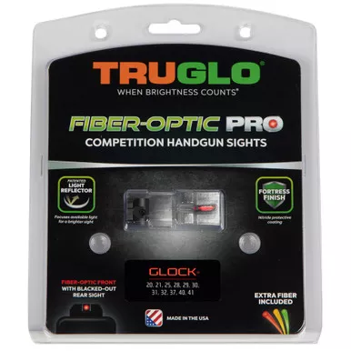 TRUGLO Fiber-Optic Pro Glock High Night Sight Set (TG132G2)