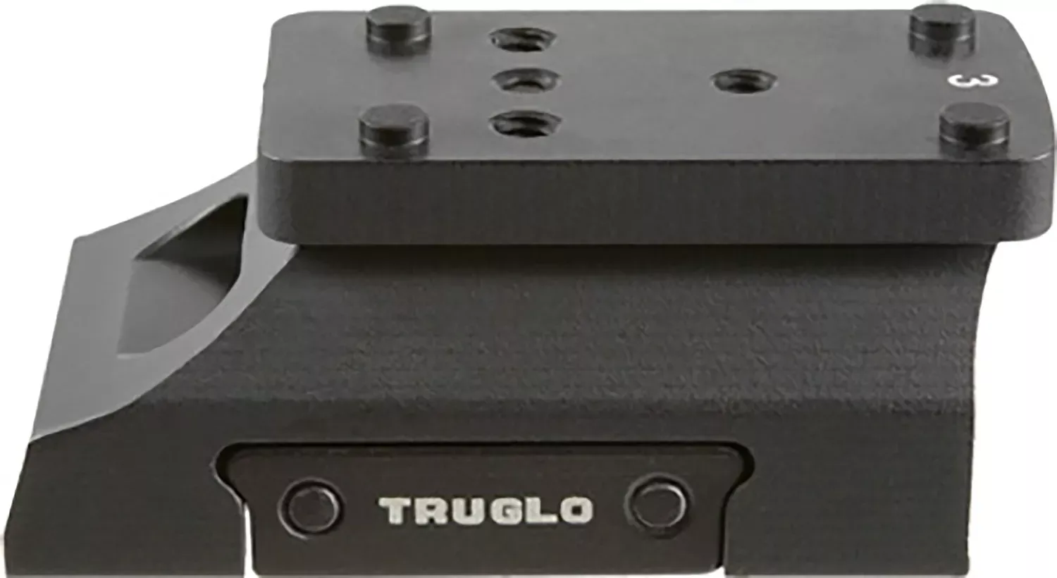 TruGlo Riser MountBlack Anodized Universal Aluminum AR Platform