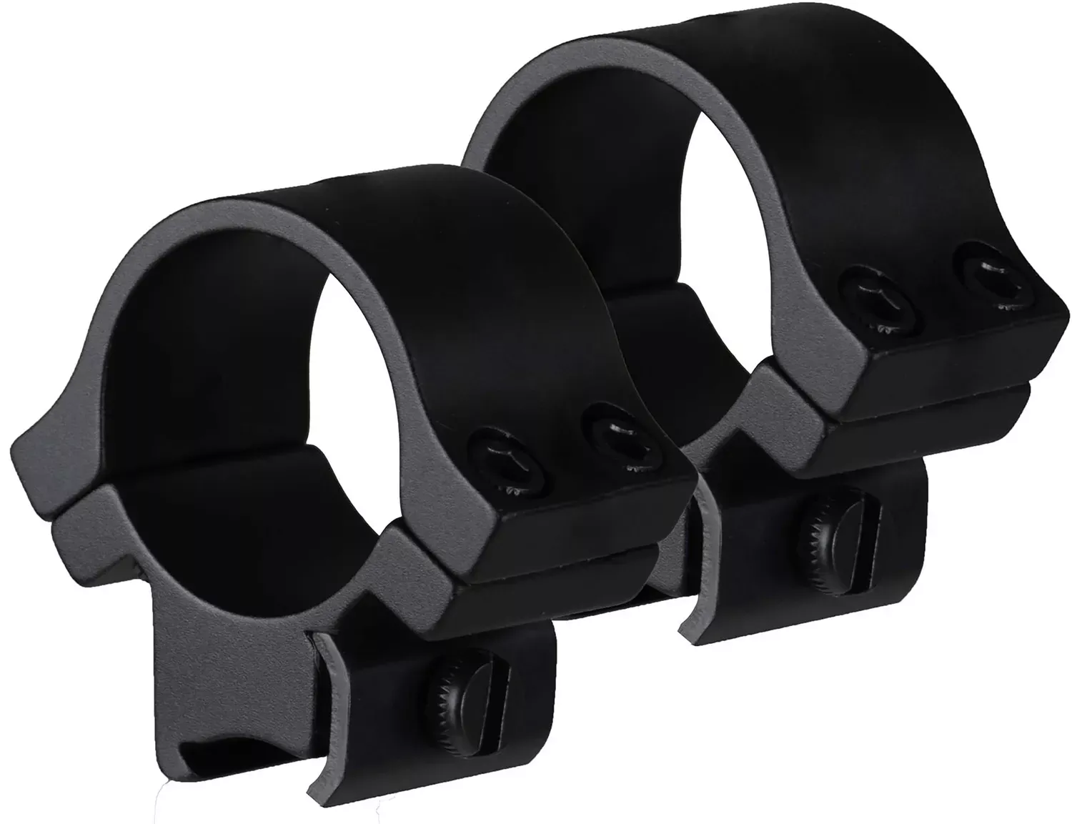 TruGlo Scope Ring Set Lightweight Quad .22 Airgun/Rimfire Medium 1″ Tube