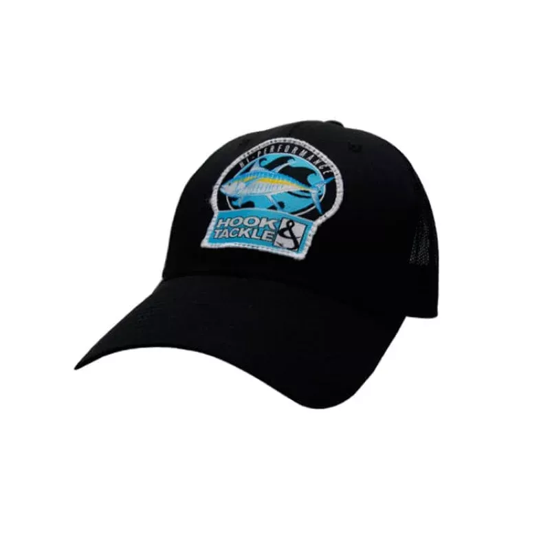 Tuna Wave Fishing Trucker Hat|Black|1S