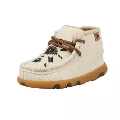 TWISTED X Infant's Chukka Beige Multi Driving Moc (ICA0044)
