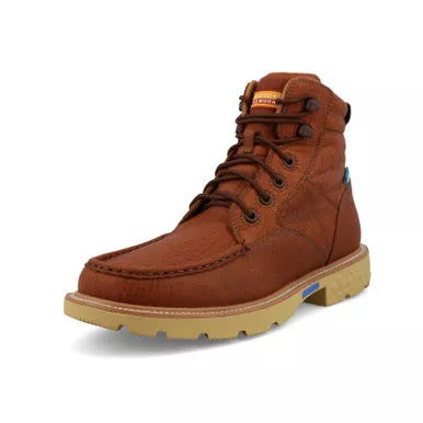 TWISTED X Men's 6in Rust Work Boots (MXCW005)