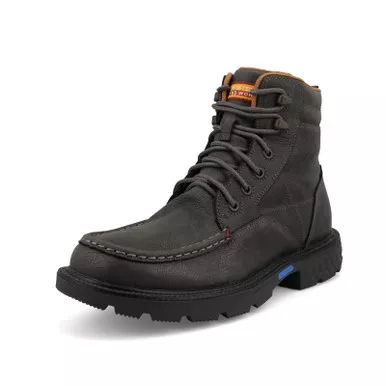 TWISTED X Men's 6in Steel Gray Work Boots (MXCW006)