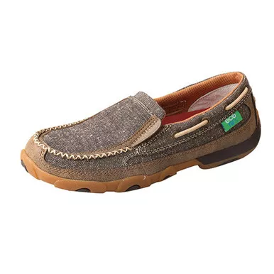 TWISTED X Womens ECO TWX Slip-on Driving Dust Moccasins (WDMS009)