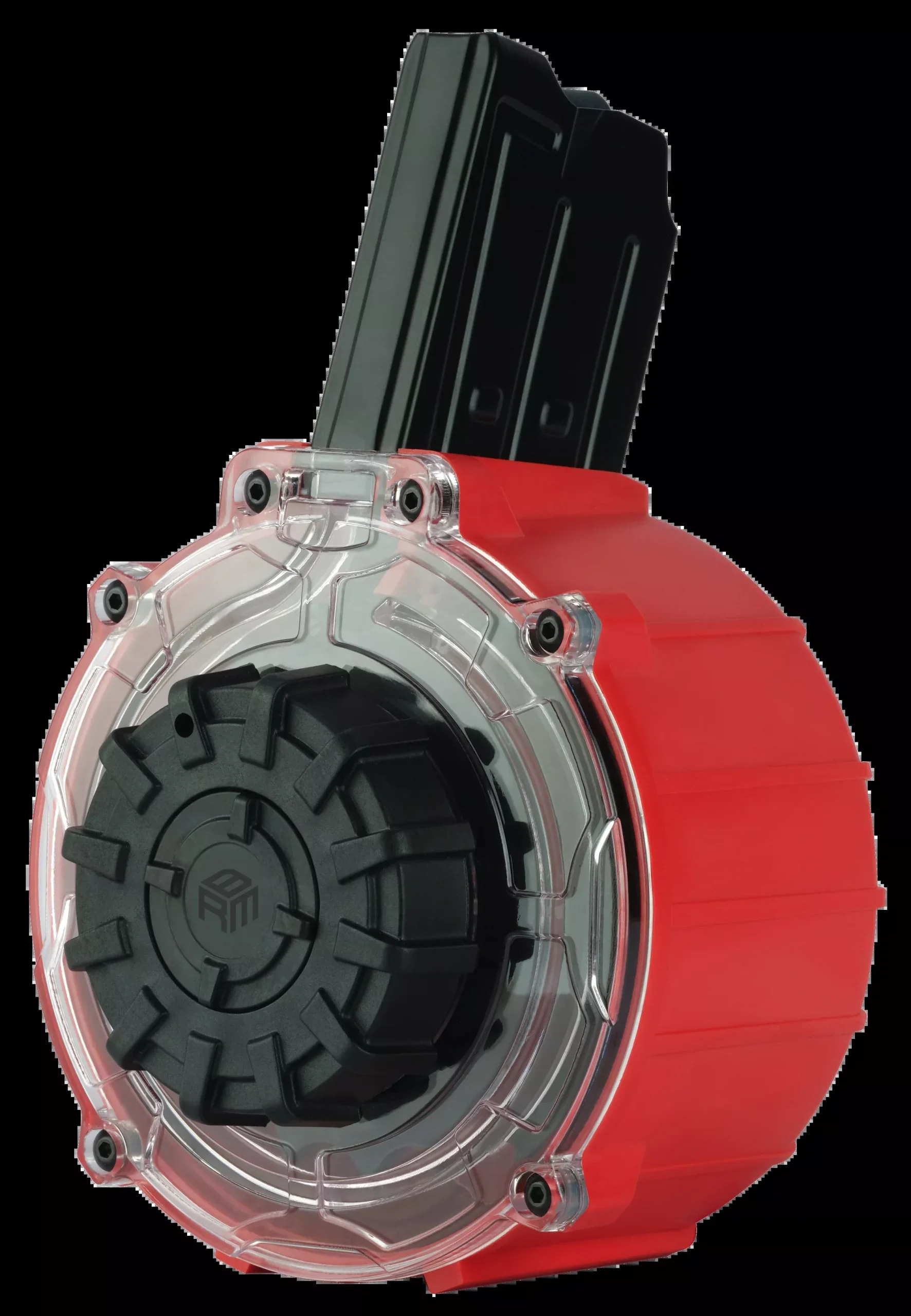 Typhoon Defense (armsco) Drum Magazine, Typhoon Brdmrd0120rd Drum Mad Red/black