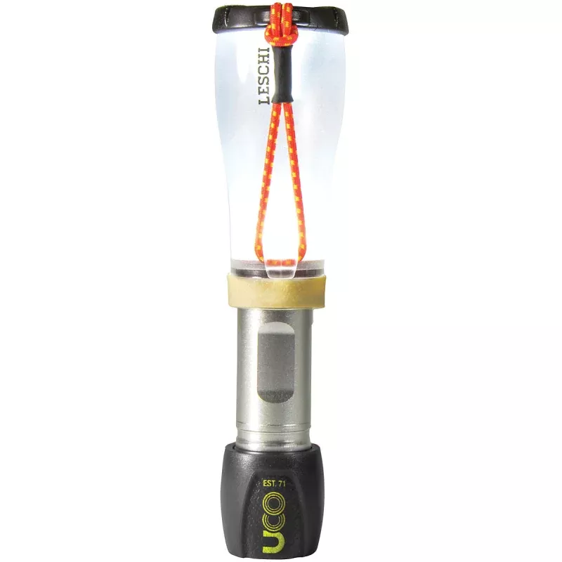 UCO Leschi Lantern and Flashlight Silver – Versatile Outdoor Lighting Solution