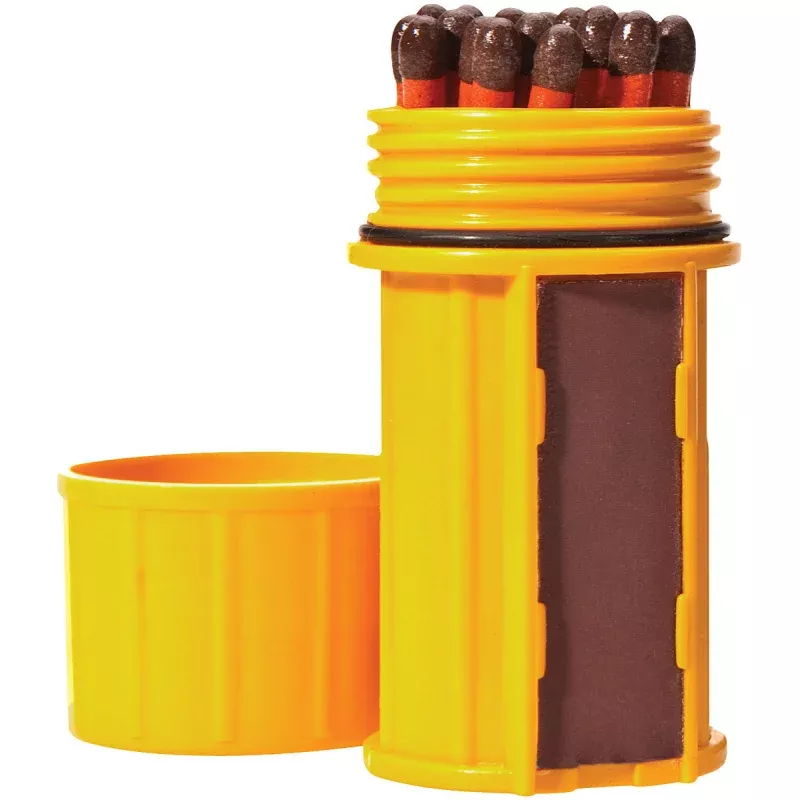 UCO Stormproof Match Kit Yellow – Reliable Waterproof Fire Starting Solution