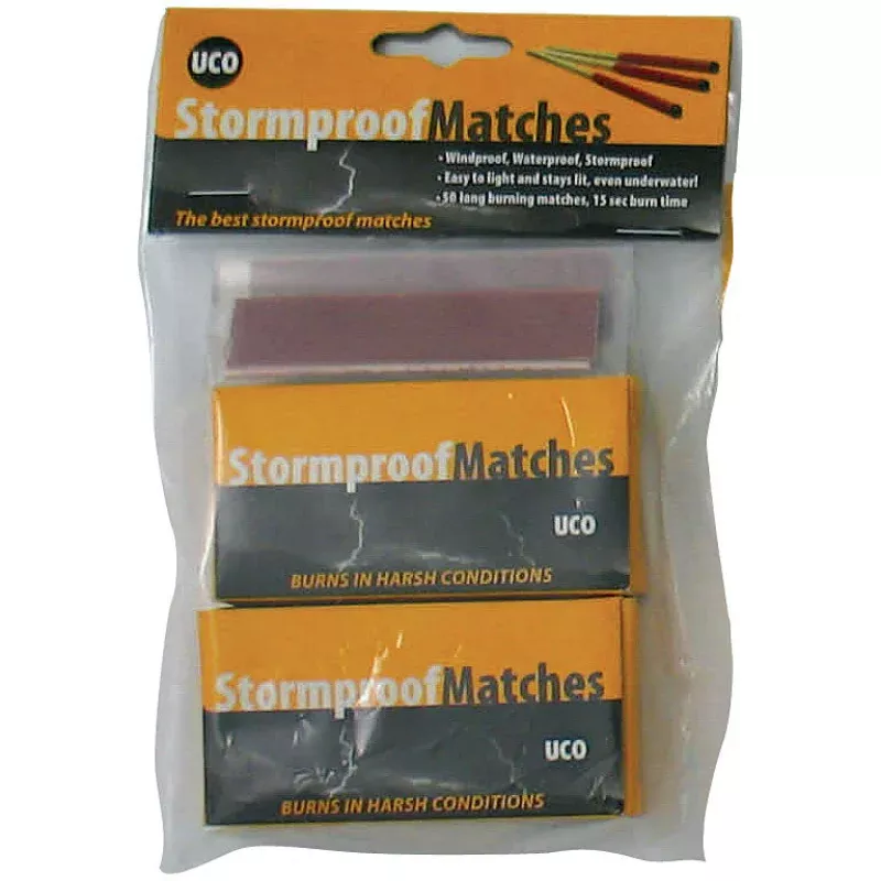 UCO Stormproof Matches 2 Pack – Reliable Waterproof Fire Starting Tool
