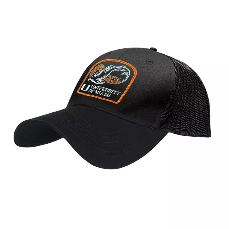 UM Shark Research Fishing Hat|Black|1S
