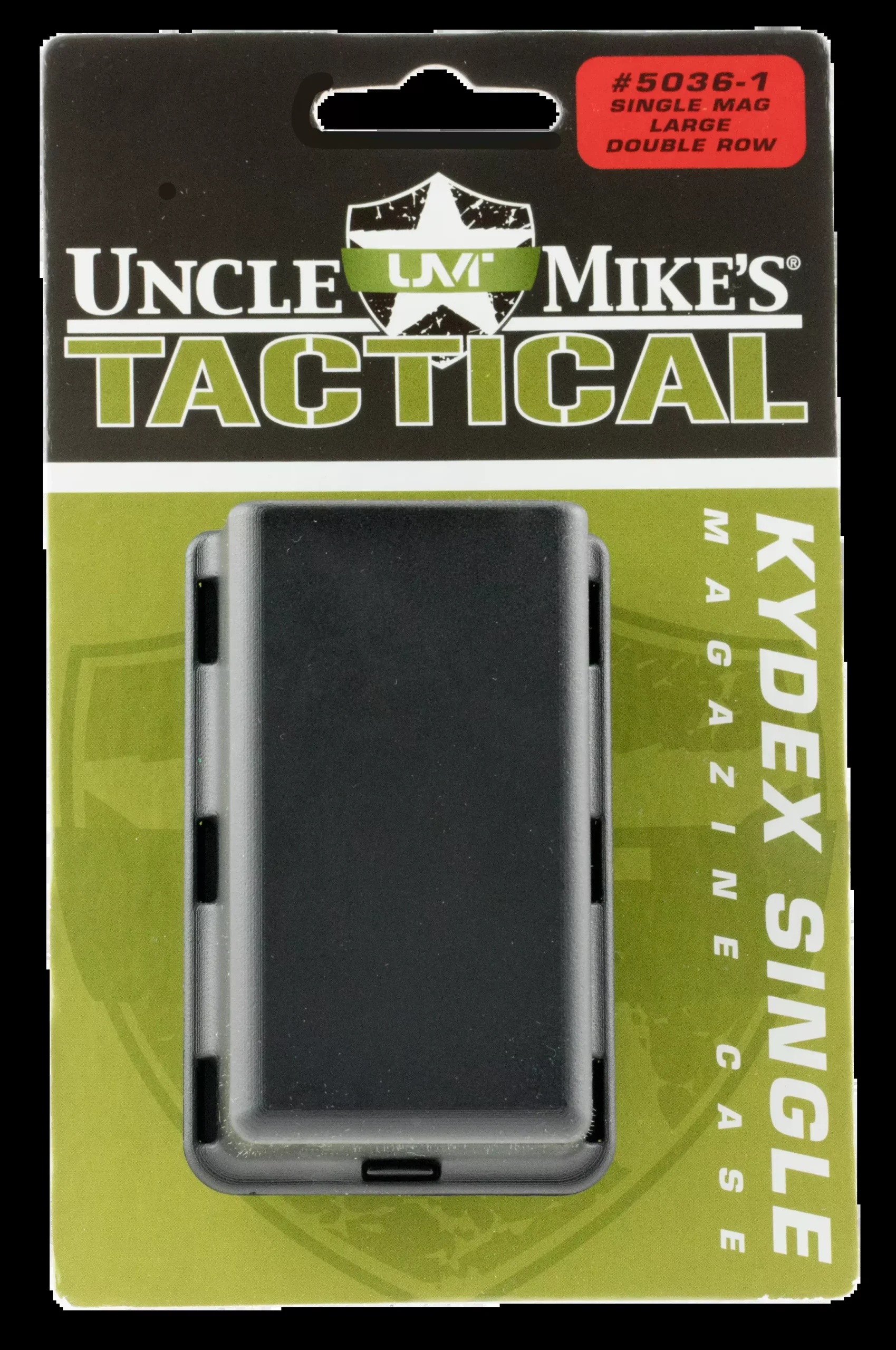 Uncle Mikes Kydex, Unc 5036-1 Kydex 2row Sng Mag Cs Belt