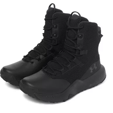 Under Armour 3028312 Men's Micro G Stellar 8" Tactical Duty Boots, Black