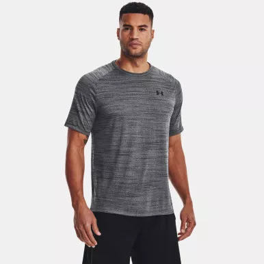 UNDER ARMOUR Men's Tech 2.0 Tiger Black SS Shirt (1377843-001)