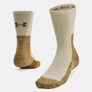 UNDER ARMOUR Unisex All Weather Wool Titan Gray/Black Boot Socks (1387066-024)