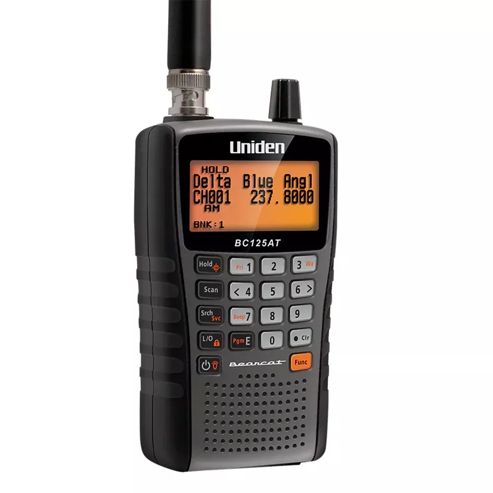Uniden BC125AT Feature-Rich Analog Handheld Scanner - BC125AT