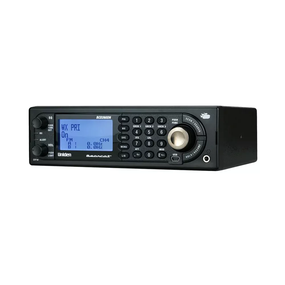 Uniden BCD260DN Feature-Packed Digital Base/Mobile Scanner - BCD260DN