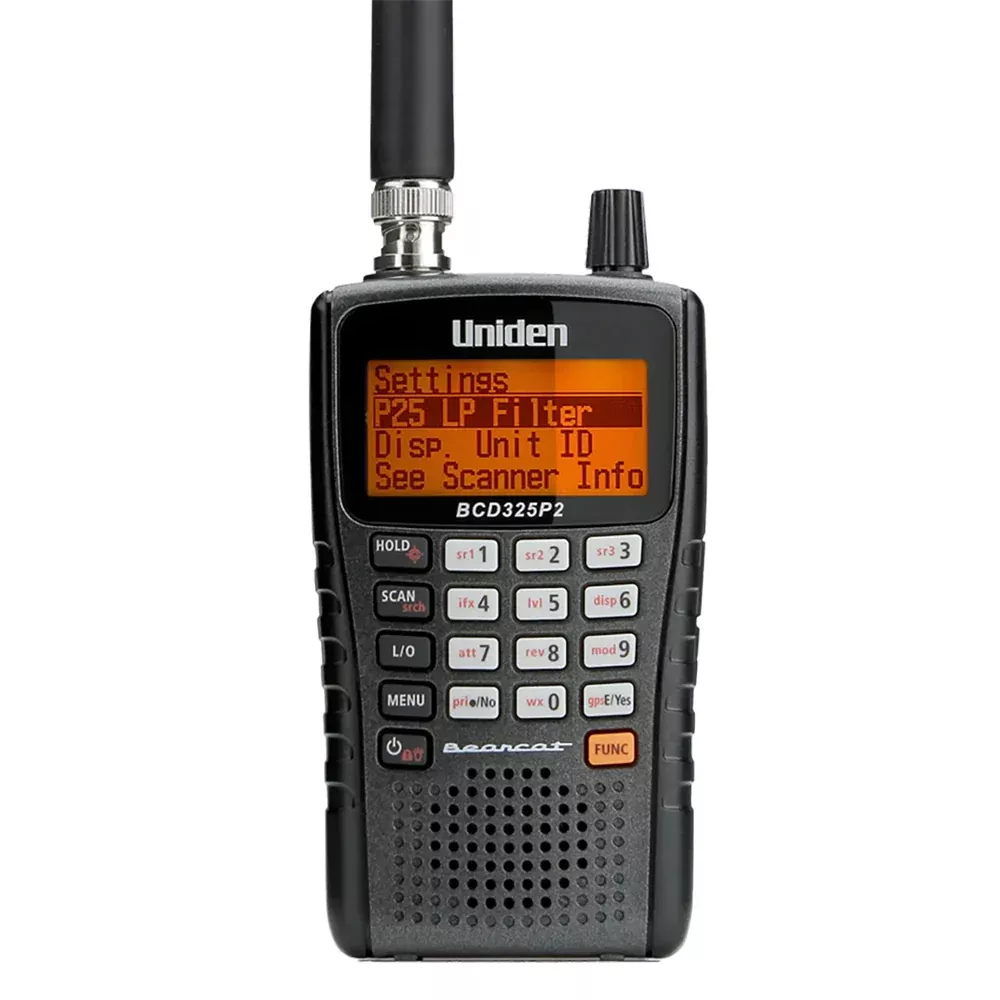 Uniden BCD325P2 Compact Digital Handheld Scanner - BCD325P2