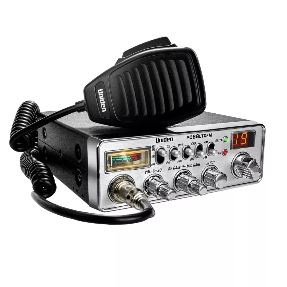 Uniden Dual-Mode AM/FM CB Radio - PC68LTXFM