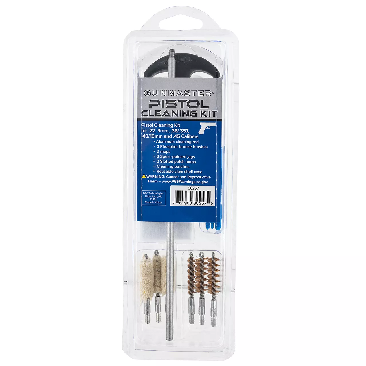 Universal Cleaning Kit Multi-Caliber Firearm