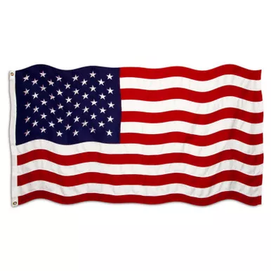 US Standard 3x5 Ft Poly Sewn Flag