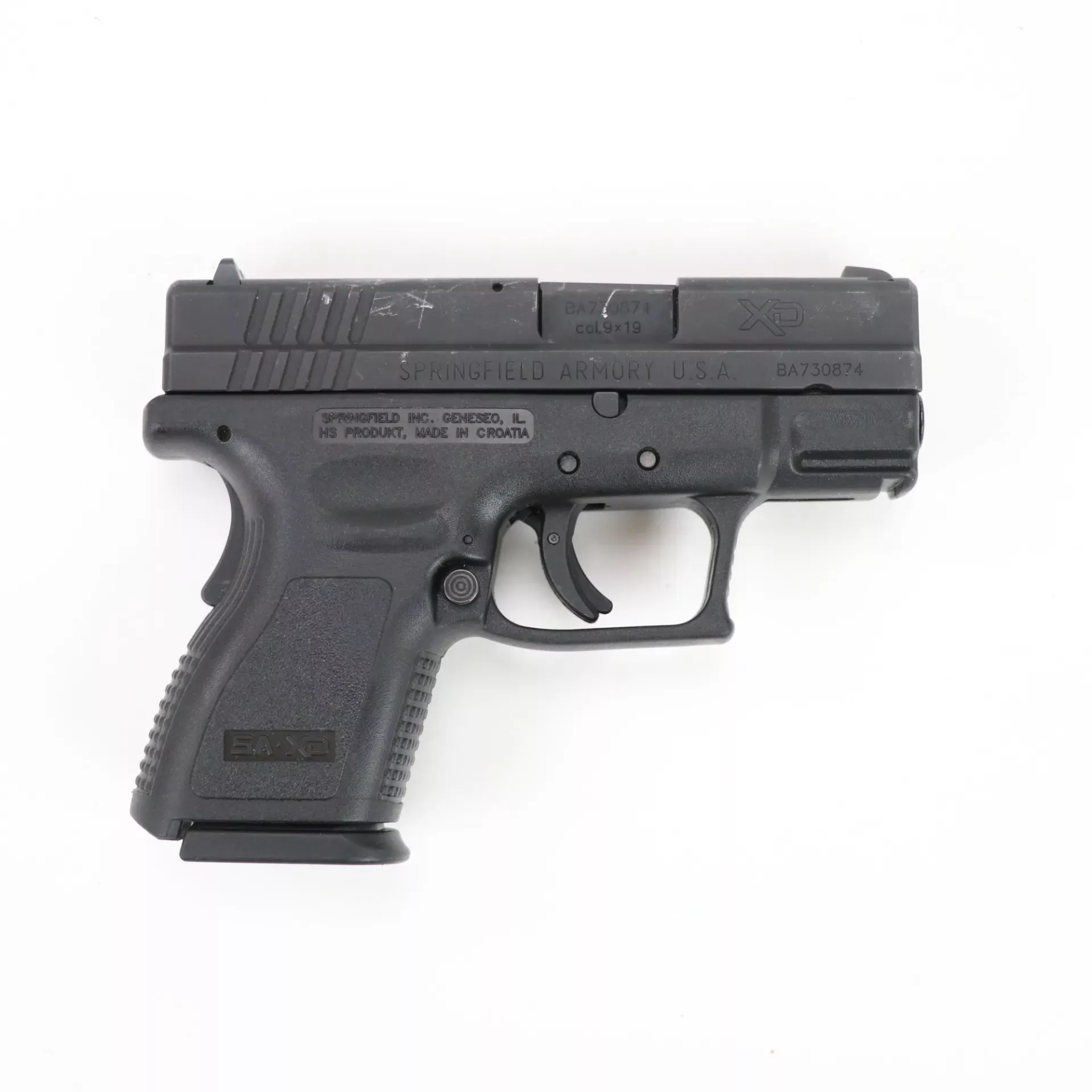 USED - Springfield Armory XD-9 Sub-Compact GTO362032