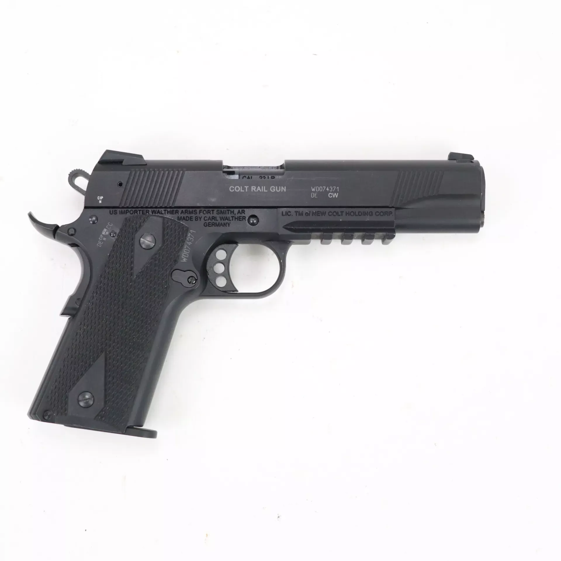USED – Walther 1911 Rail Gun GTO361943