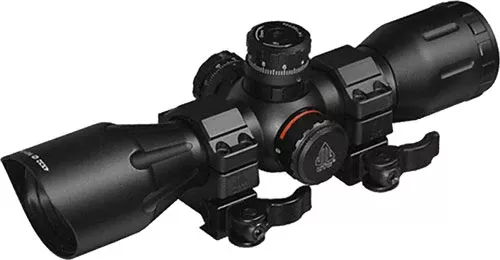 Utg Crossbow Scope 4×32 1″ Pro – 5-step Rgb Reticle Qd Rings