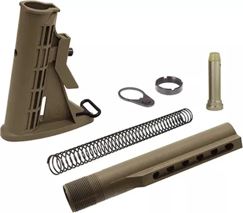 Utg Stock Assembly Ar-15 Fde – 6 Position Mil-spec