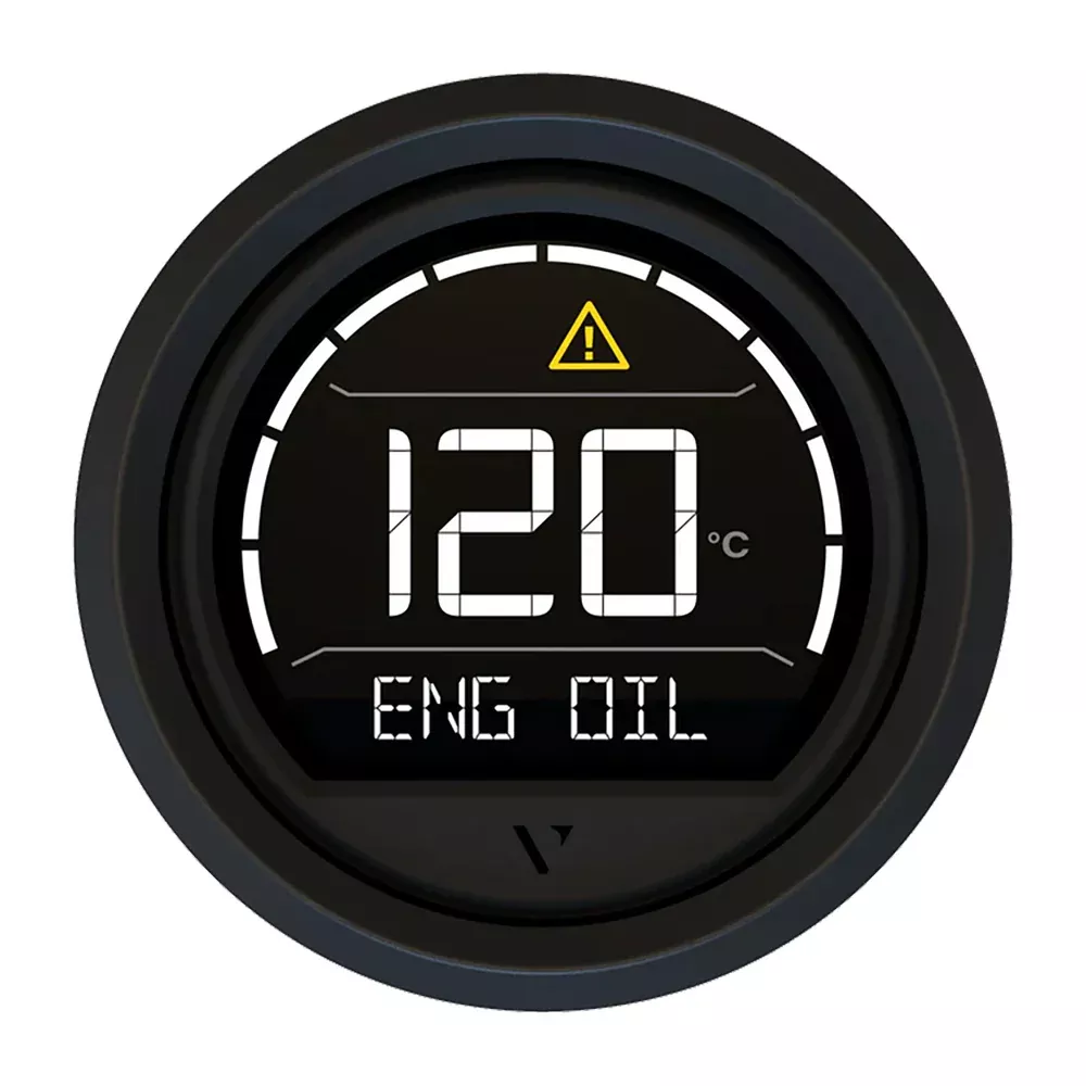 Veratron VL Digital 52 w/Triangular Black Bezel [B00205701]