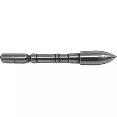 Victory ACVPTXS100-12 VAP Glue-In Bullet Point, 80-100 Grain, Silver, 12 Pack