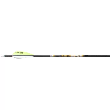 Victory HLRE-400FA-6 HLR Elite Arrows, 400 Spine, Black, 6 Pack