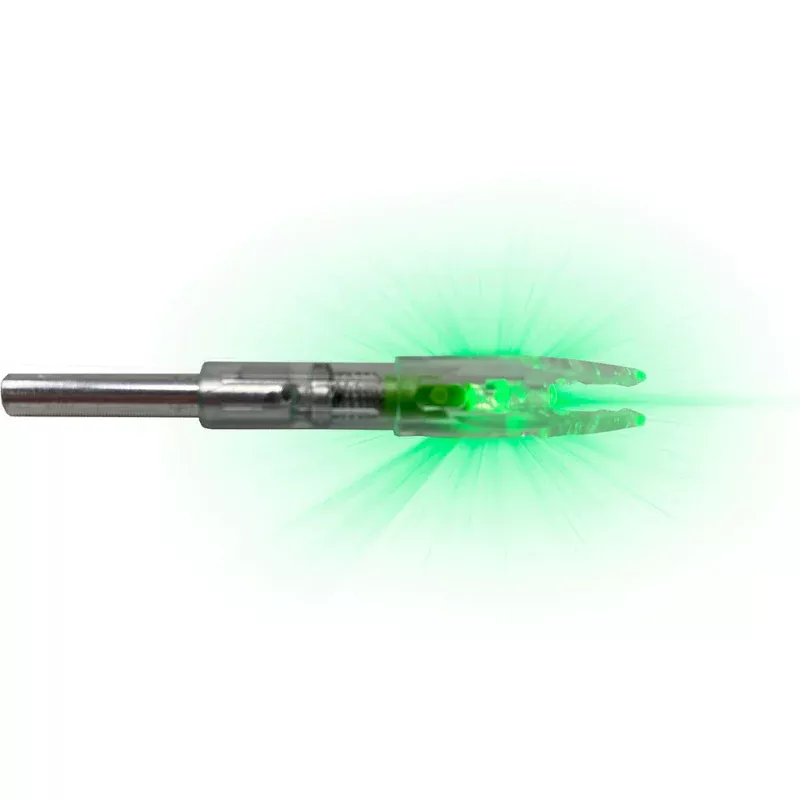 Victory Switch Lighted Nocks .245 Green 3-pack for Enhanced Visibility and Secure Fit