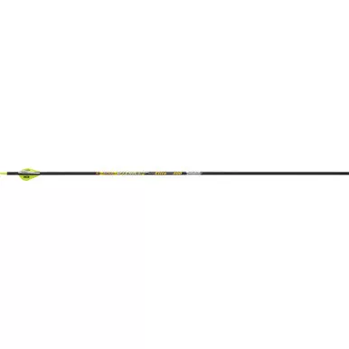Victory VFE-250FB-6 VForce Elite Arrows, 2 Inches Vanes, 250 Spine, Black, 6 Pack