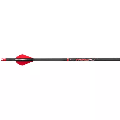 Victory VFJR-F-6 V-Force Junior Arrows, 600 Spine, Black, 6 Pack