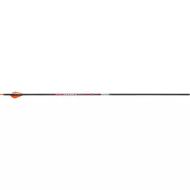 Victory VFS-250FQ-6 VForce Sport Arrows, 2 Inches Vanes, 250 Spine, Black, 6 Pack