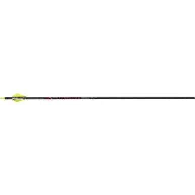 Victory VFTKS-400FQ-6 VForce TKO Sport Low Torque Arrows, 2 Inches Vanes, 400 Spine, Black, 6 Pack