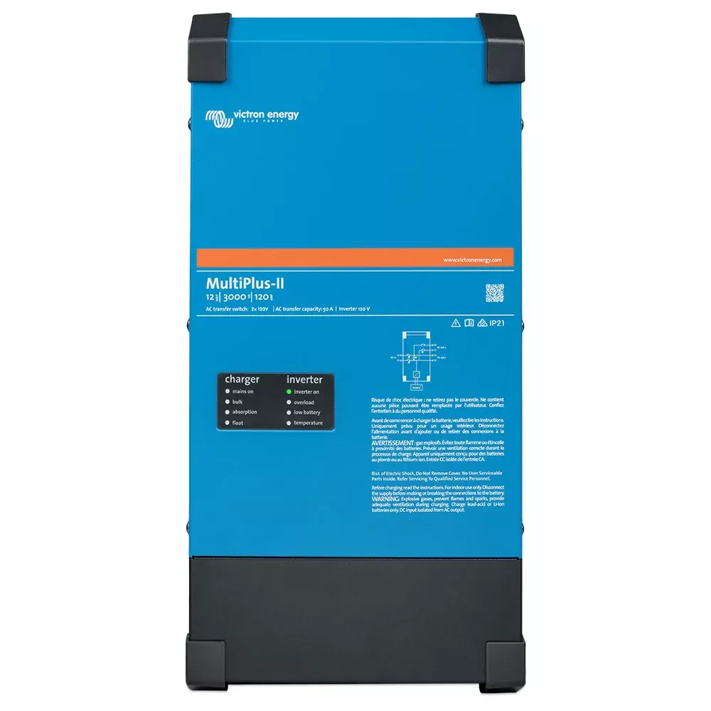 Victron MultiPlus-II 12/3000 – 120-50 – 120V [PMP122305120]