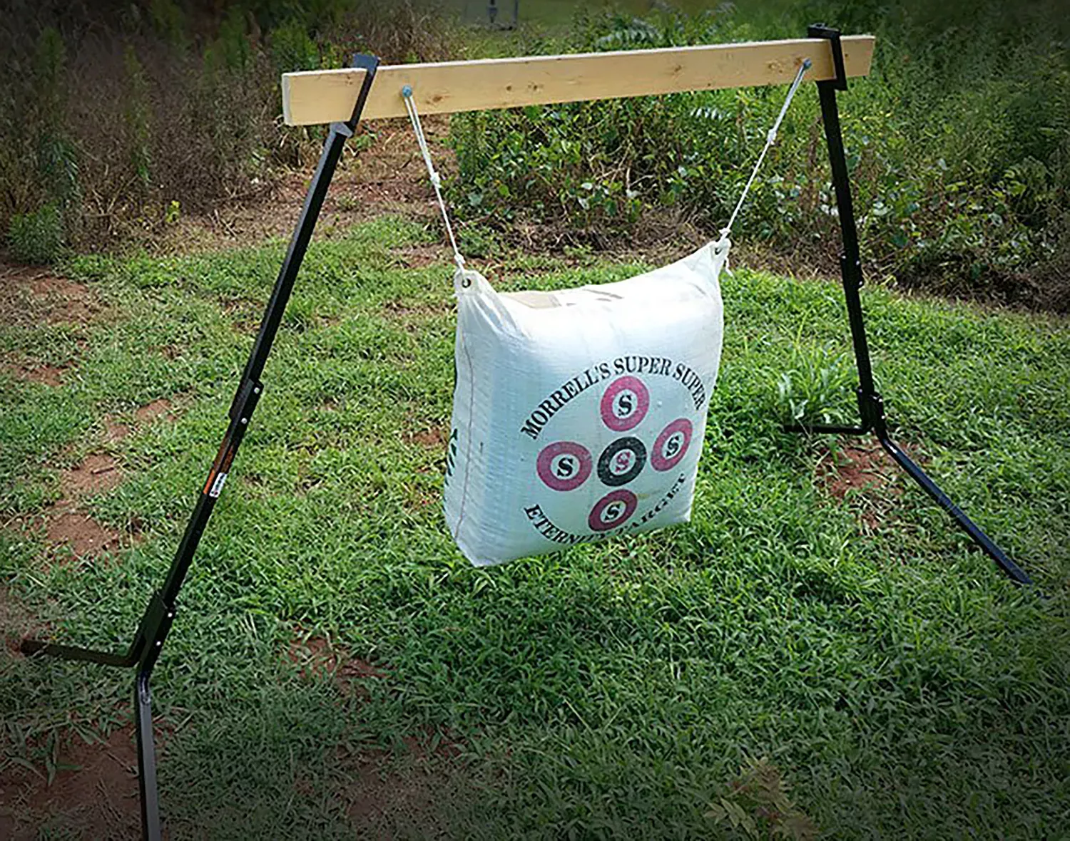 Viking Solutions Adjustable Target StandBlack Steel